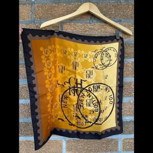 Carolina herrrera silk scarf